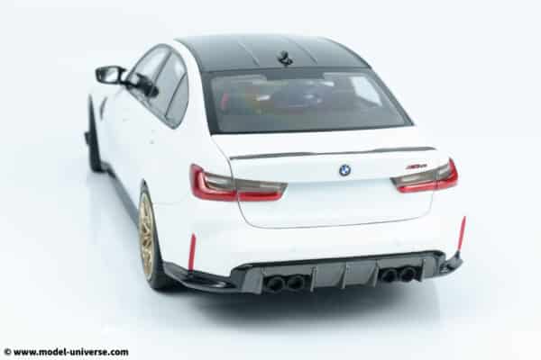 Minichamps - 1:18 BMW M3 CS Frozen White 2023 - Diecast Model