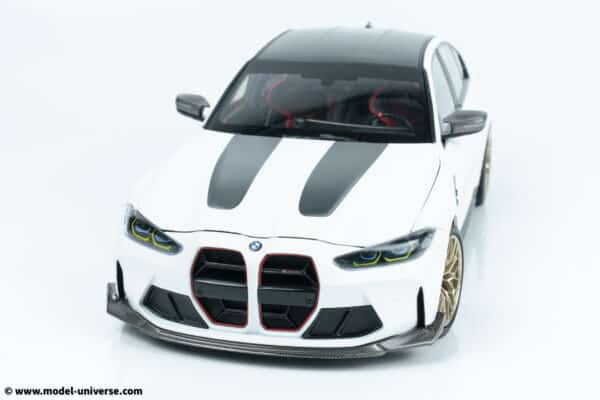 Minichamps - 1:18 BMW M3 CS Frozen White 2023 - Diecast Model
