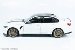 Minichamps - 1:18 BMW M3 CS Frozen White 2023 - Diecast Model