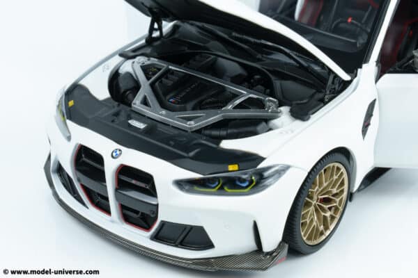 Minichamps - 1:18 BMW M3 CS Frozen White 2023 - Diecast Model