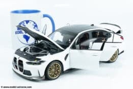 Minichamps - 1:18 BMW M3 CS Frozen White 2023 - Diecast Model