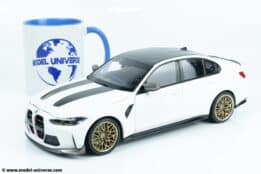 Minichamps - 1:18 BMW M3 CS Frozen White 2023 - Diecast Model