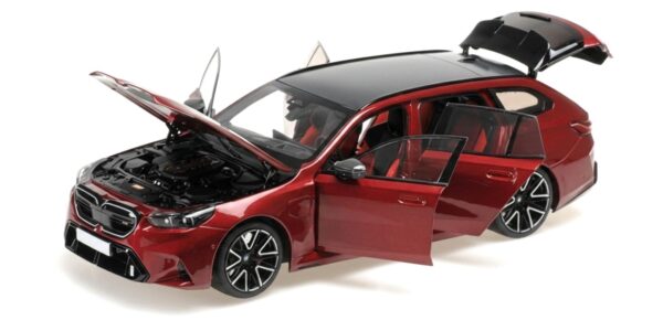 Minichamps 1:18 BMW M5 Touring (G91) 2024 Dark Red Metallic (110023900) Diecast Model
