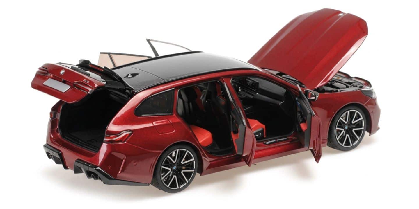 Minichamps 1:18 BMW M5 Touring (G91) 2024 Dark Red Metallic (110023900) Diecast Model 2 Minichamps 1:18 BMW M5 Touring (G91) 2024 Dark Red Metallic (110023900) Diecast Model - Image 2