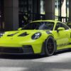 Minichamps - 1:18 Porsche 911 (992) GT3RS Acid Green w/Black Wheels 2023
