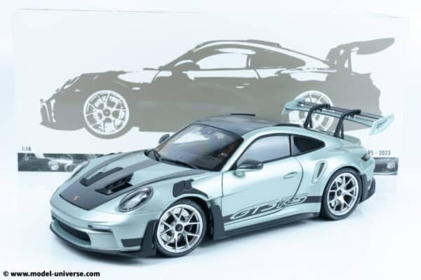 Minichamps - 1:18 Porsche 911 (992) GT3 RS 2023 Silver - Limited Edition Diecast Model