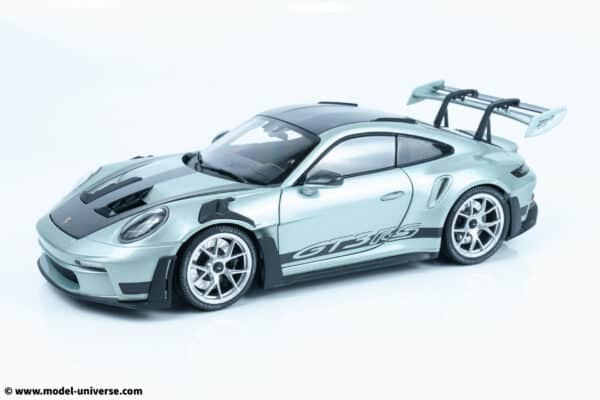 Minichamps - 1:18 Porsche 911 (992) GT3 RS 2023 Silver - Limited Edition Diecast Model