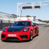 Minichamps - 1:18 Porsche Cayman GT4 RS Red w/Weissach Package 2024