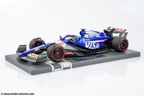 Minichamps - 1:18 Visa Cash RB F1 Team VCARB 01 Daniel Ricciardo 2024 - Limited Edition Resin Model 12 Minichamps - 1:18 Visa Cash RB F1 Team VCARB 01 Daniel Ricciardo 2024 - Limited Edition Resin Model