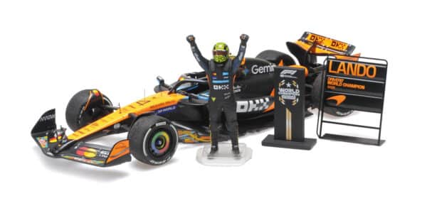 Minichamps 1:18 McLaren MCL39 No.4 Lando Norris World Champion Abu Dhabi GP 2025 with Figure (537254104)