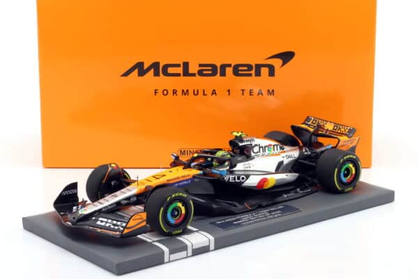 Minichamps - 1:18 McLaren F1 MCL39 No.4 Lando Norris Winner British GP 2025 - Limited Edition Resin Model