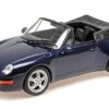 Minichamps 1:18 Porsche 911 (993) Cabriolet 1994 Iris Blue Metallic (155061130) Diecast Model 20 Minichamps 1:18 Porsche 911 (993) Cabriolet 1994 Iris Blue Metallic (155061130) Diecast Model