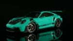 Porsche 911 (992) GT3RS Green w/Dark Silver Wheels 2024 - Limited Edition Diecast Model by Minichamps - 1:18 Scale