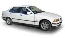 Minichamps - 1:18 BMW 3ER (E36) Limousine White 1993