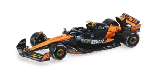 Minichamps 1:64 McLaren MCL39 No.4 Lando Norris World Champion Abu Dhabi GP 2025 with Figure & Pit Boards (530258704) Limited Edition Diecast Model 6 Minichamps 1:64 McLaren MCL39 No.4 Lando Norris World Champion Abu Dhabi GP 2025 with Figure (530258704)