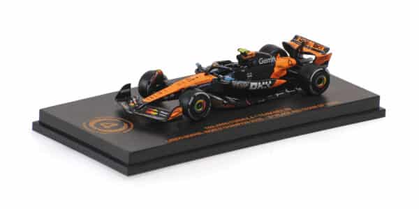 Minichamps 1:64 McLaren MCL39 No.4 Lando Norris World Champion Abu Dhabi GP 2025 with Figure & Pit Boards (530258704) Limited Edition Diecast Model 8 Minichamps 1:64 McLaren MCL39 No.4 Lando Norris World Champion Abu Dhabi GP 2025 with Figure (530258704)
