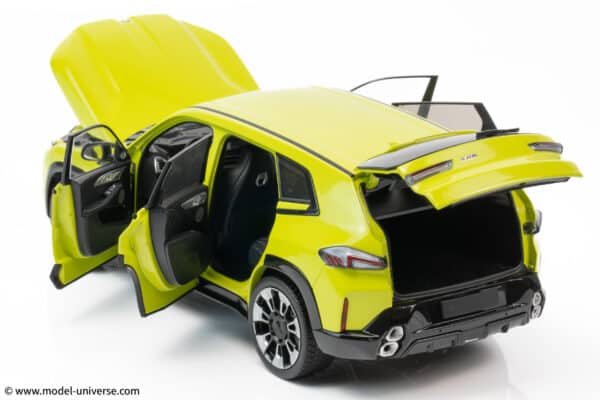 minichamps 1_18 bmw xm sau paulo yellow diecast model 09
