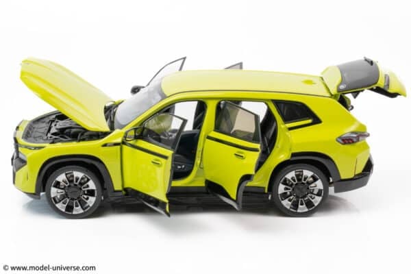 minichamps 1_18 bmw xm sau paulo yellow diecast model 10