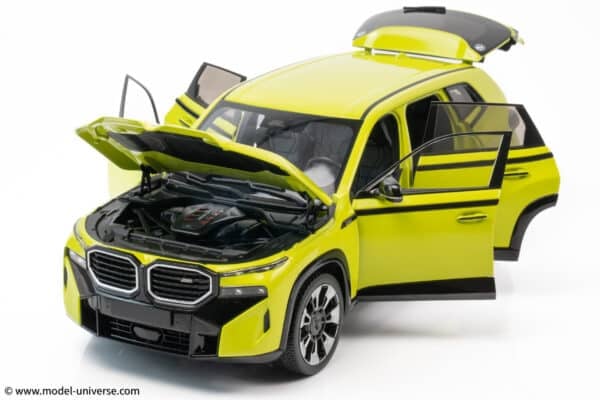 minichamps 1_18 bmw xm sau paulo yellow diecast model 11