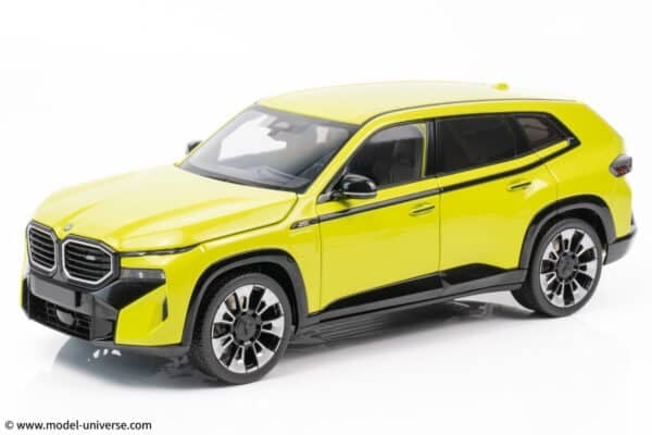 minichamps 1_18 bmw xm sau paulo yellow diecast model 18