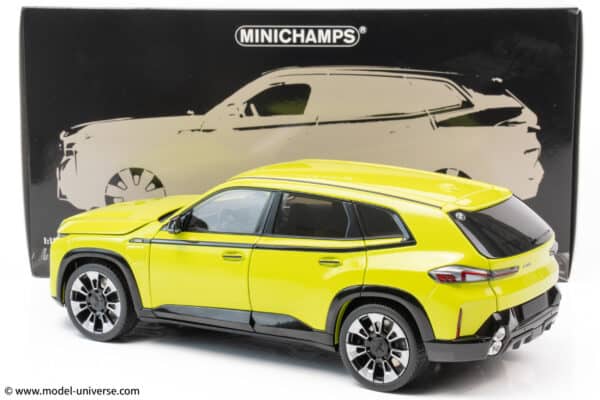 minichamps 1_18 bmw xm sau paulo yellow diecast model 19