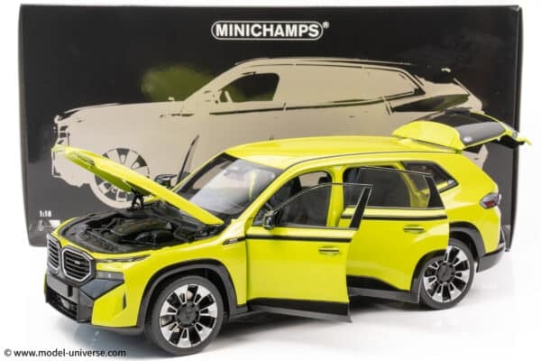 minichamps 1_18 bmw xm sau paulo yellow diecast model 21