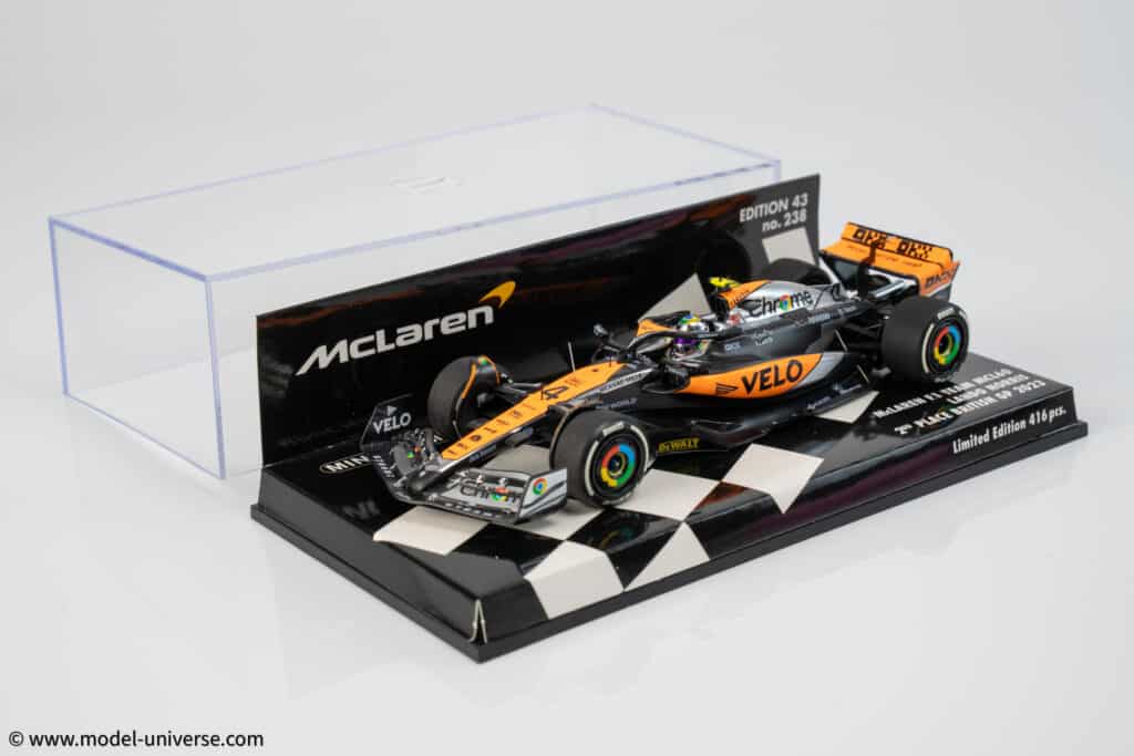 New Limited Edition Diecast Model Cars Just Arrived – 1:18 Porsche GT3, Ford Mustang GT500 & More 5 Minichamps 1:43 McLaren F1 Team MCL60 Lando Norris 2nd British GP 2023 - Limited Edition Diecast Model