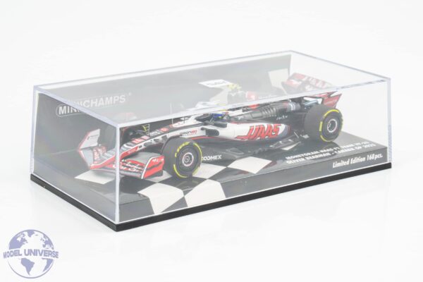 Minichamps - 1:43 Haas F1 VF-25 No.87 Oliver Bearman Canadian GP 2025 - Limited Edition Resin Model 5 minichamps 417251087 haas vf25 oliver bearman canada 3