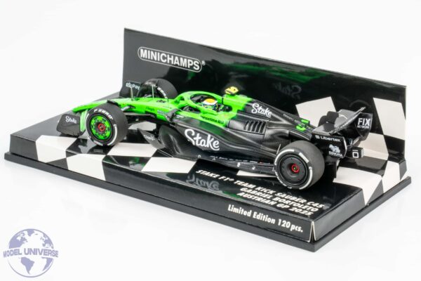 Minichamps - 1:43 Stake Sauber F1 C45 No.5 Gabriel Bortoleto Austrian GP 2025 - Limited Edition Resin Model 4 minichamps 417251105 stake sauber c45 gabriel bortoleto austria 1