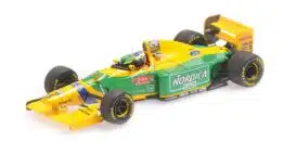 Minichamps - 1:43 Benetton Ford B193B Michele Alboreto Essais Barcelone 15 décembre 1993