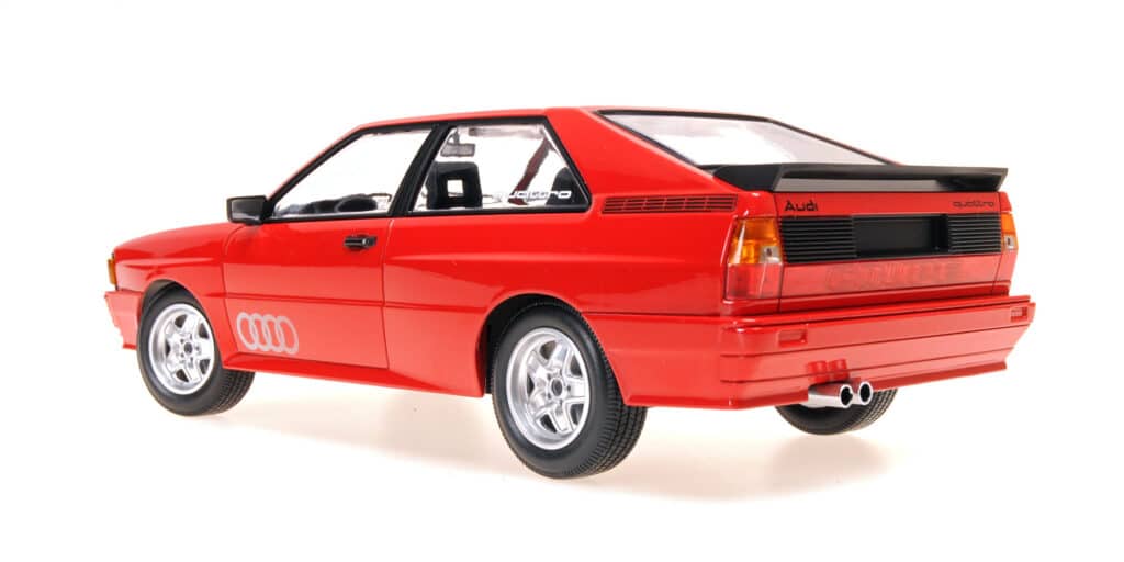 Voiture Miniature Audi Quattro 1980 - 1/36 En Alliage Die-cast - Cadeau Enfant Ou Collection