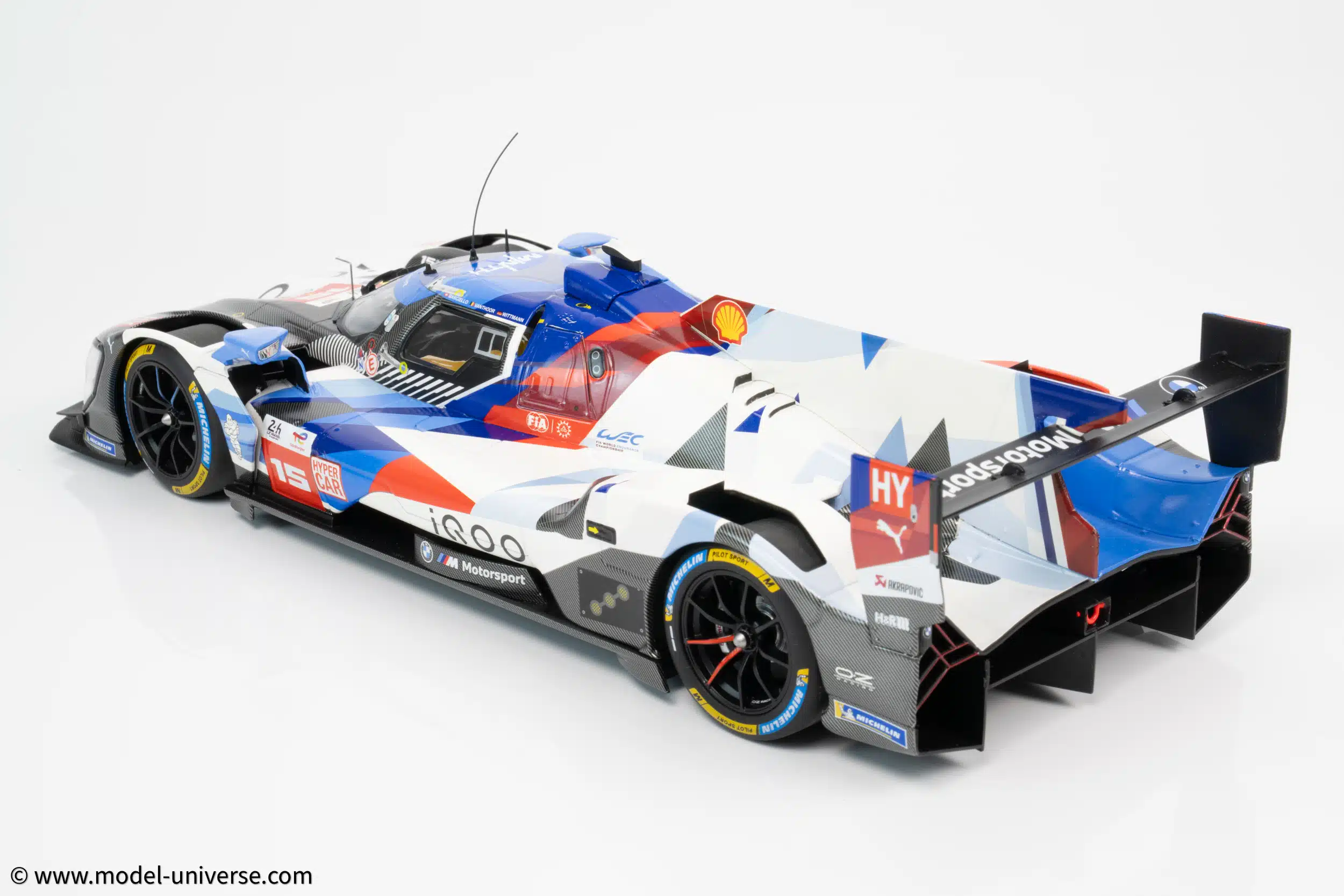 ミニカー BMW M Hybrid V8 No.15 Le Mans 2022 10月予約】スパーク 1/43 BMW M Hybrid V8 No.15 2025 ル・マン24