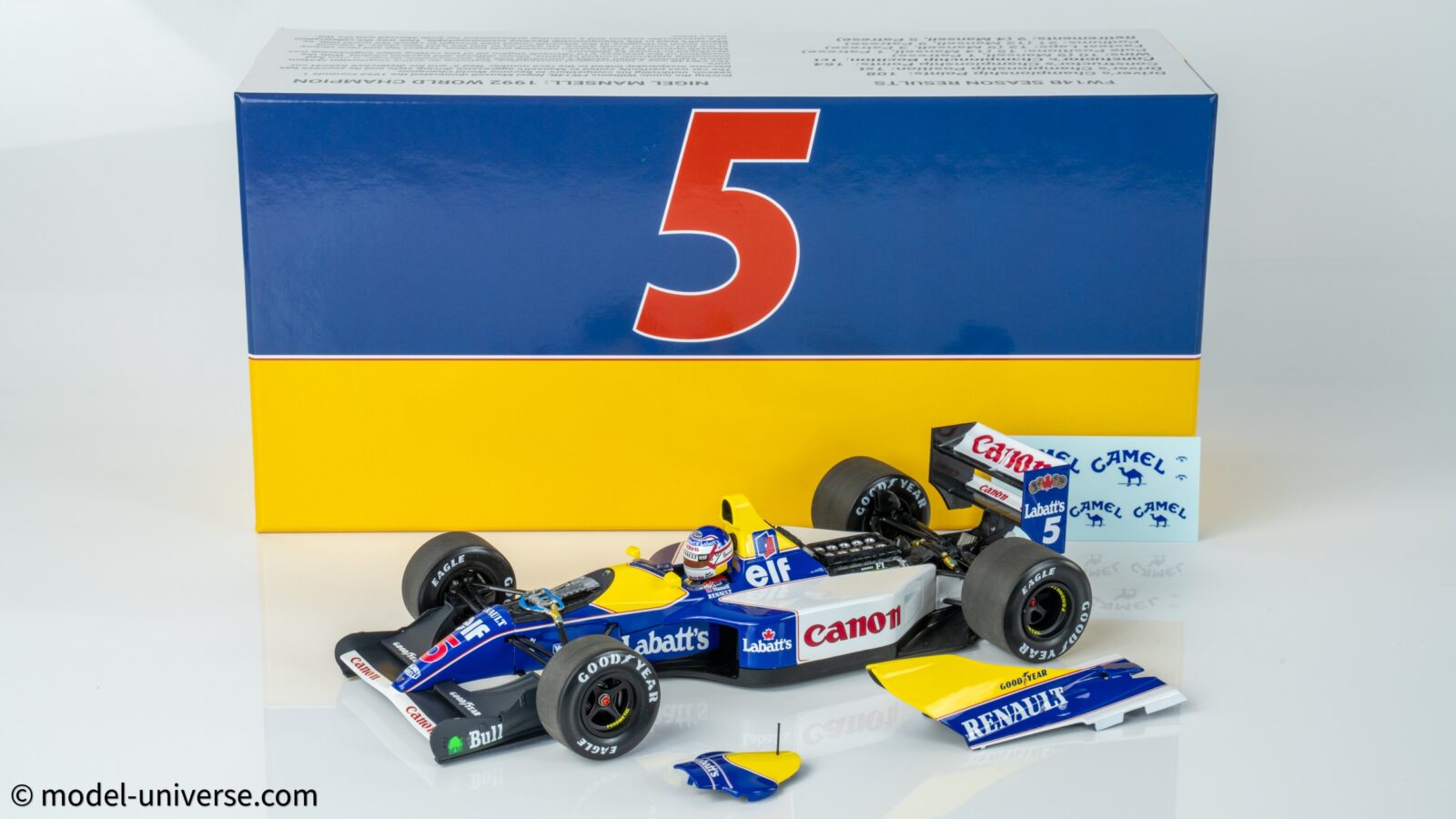 Minichamps 1:18 Williams Renault FW14B #5 Nigel Mansell F1 World