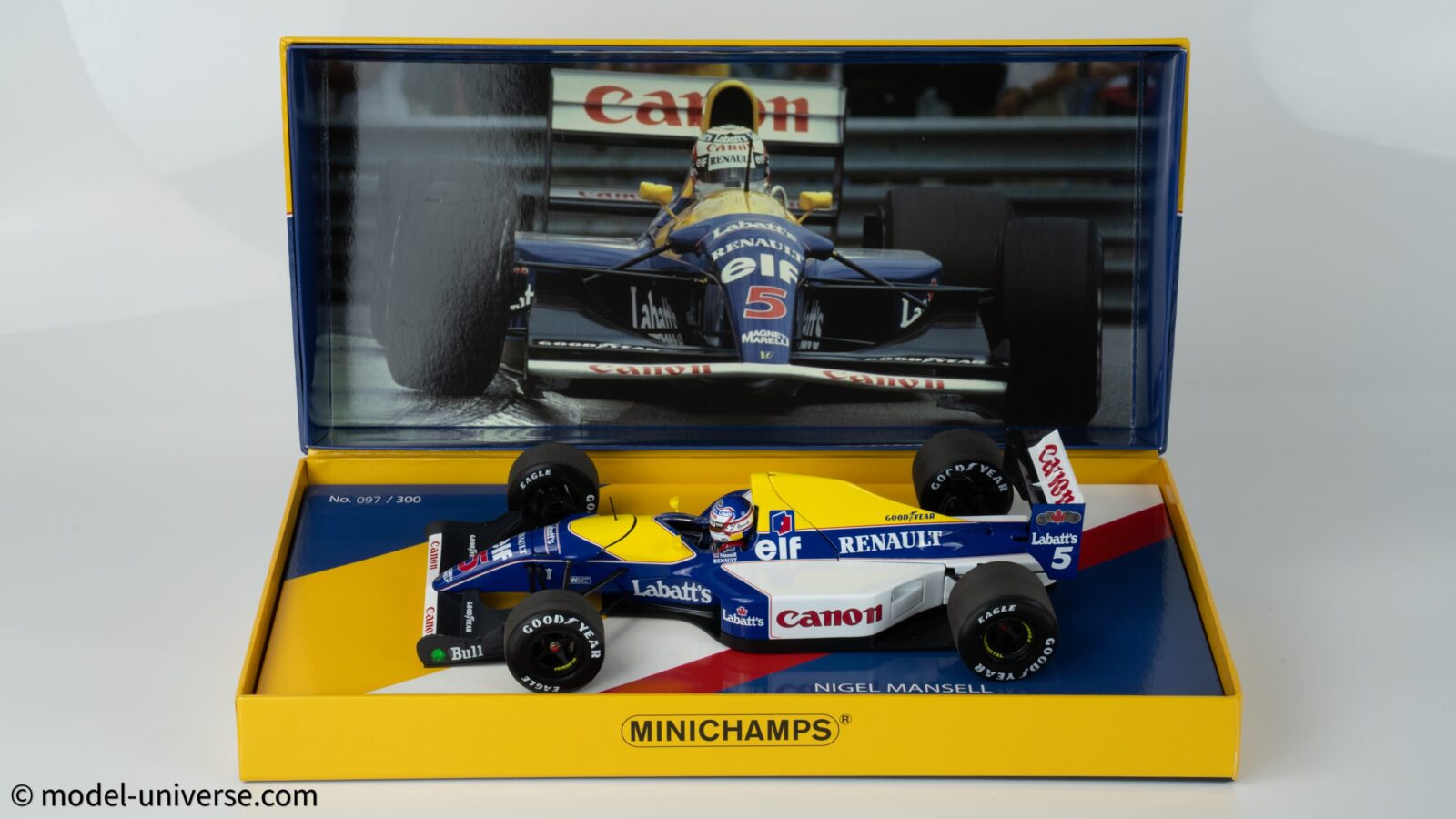 Minichamps 1:18 Williams Renault FW14B #5 Nigel Mansell F1 World