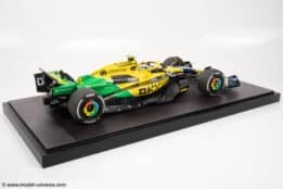 Minichamps - 1:12 McLaren F1 MCL38 No.4 Lando Norris Monaco GP 2024 Senna Tribute - Limited Edition Resin Model