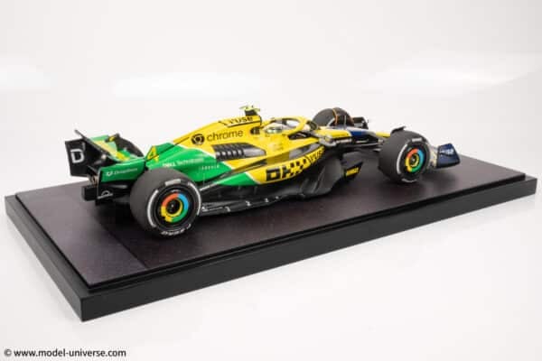 Minichamps - 1:12 McLaren F1 MCL38 No.4 Lando Norris Monaco GP 2024 Senna Tribute - Limited Edition Resin Model