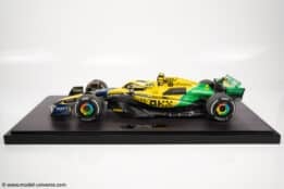Minichamps - 1:12 McLaren F1 MCL38 No.4 Lando Norris Monaco GP 2024 Senna Tribute - Limited Edition Resin Model
