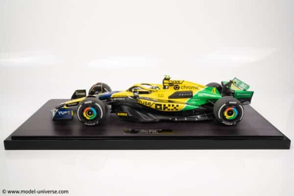 Minichamps - 1:12 McLaren F1 MCL38 No.4 Lando Norris Monaco GP 2024 Senna Tribute - Limited Edition Resin Model