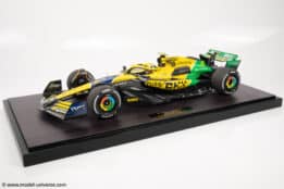 Minichamps - 1:12 McLaren F1 MCL38 No.4 Lando Norris Monaco GP 2024 Senna Tribute - Limited Edition Resin Model