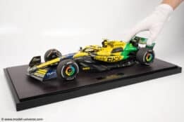 Minichamps - 1:12 McLaren F1 MCL38 No.4 Lando Norris Monaco GP 2024 Senna Tribute - Limited Edition Resin Model