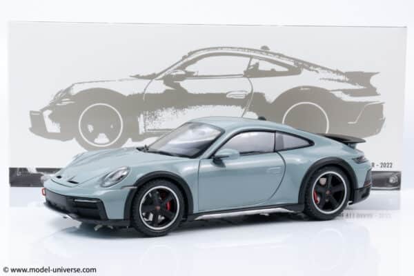 Minichamps - 1:18 Porsche 911 Dakar Green Metallic 2022 - Diecast Model
