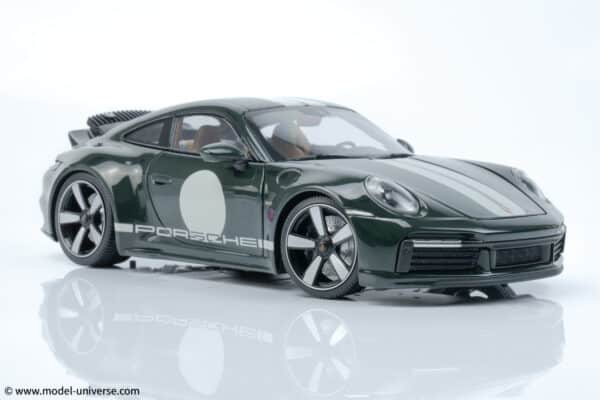 minichamps porsche sport classic green 1_18 diecast model 04