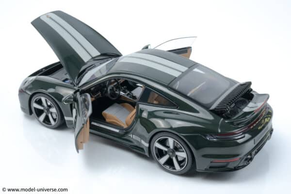 minichamps porsche sport classic green 1_18 diecast model 11