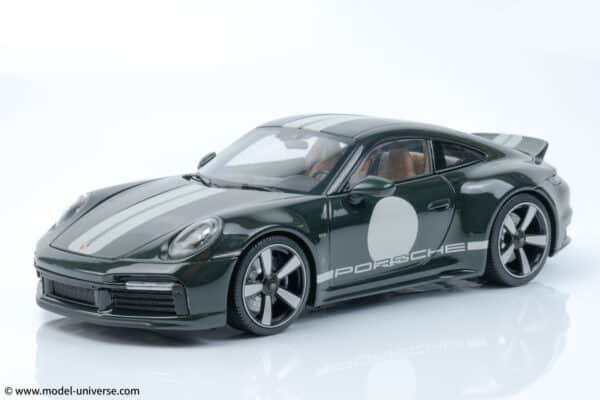 minichamps porsche sport classic green 1_18 diecast model 15