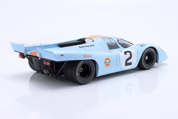 Minichamps 1:12 Porsche 917K No.2 Winner 24h Daytona 1970 Rodriguez, Kinnunen, Redman (125706602) Limited Edition Diecast Model 9 Minichamps 1:12 Porsche 917K No.2 Gulf Daytona 1970 winner