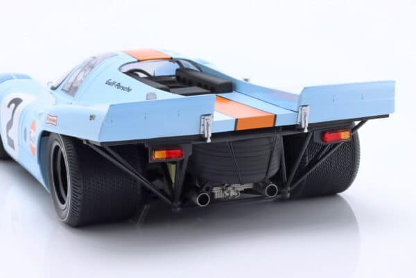 Minichamps 1:12 Porsche 917K No.2 Winner 24h Daytona 1970 Rodriguez, Kinnunen, Redman (125706602) Limited Edition Diecast Model 13 Minichamps 1:12 Porsche 917K No.2 Gulf Daytona 1970 winner