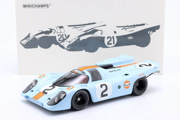 Minichamps 1:12 Porsche 917K No.2 Gulf Daytona 1970 winner