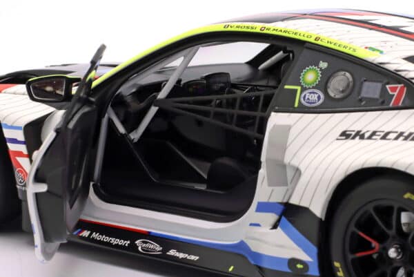 Minichamps 1:18 BMW M4 GT3 Team WRT 12h Bathurst 2025 Valentino Rossi (110252046) Diecast Model 11 Minichamps 1:18 BMW M4 GT3 Team WRT 12h Bathurst 2025 Valentino Rossi (110252046) Diecast Model