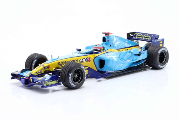 Minichamps - 1:18 Renault R25 No.5 Fernando Alonso World Champion British GP 2025 - Limited Edition Resin Model 9 Minichamps - 1:18 Renault R25 No.5 Fernando Alonso World Champion British GP 2025 - Limited Edition Resin Model