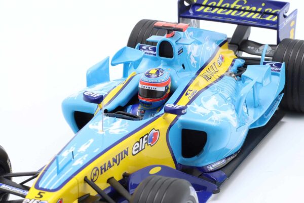 Minichamps - 1:18 Renault R25 No.5 Fernando Alonso World Champion British GP 2025 - Limited Edition Resin Model 13 Minichamps - 1:18 Renault R25 No.5 Fernando Alonso World Champion British GP 2025 - Limited Edition Resin Model